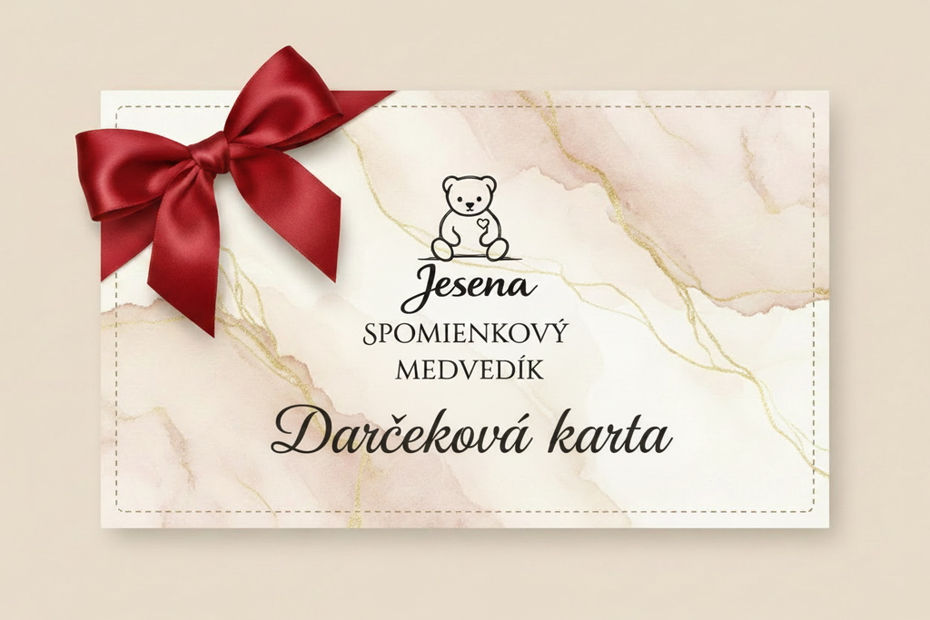 Darčeková karta jesena.sk