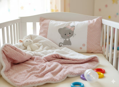 Výšivka mačička Micka - 10x10 až 18x30