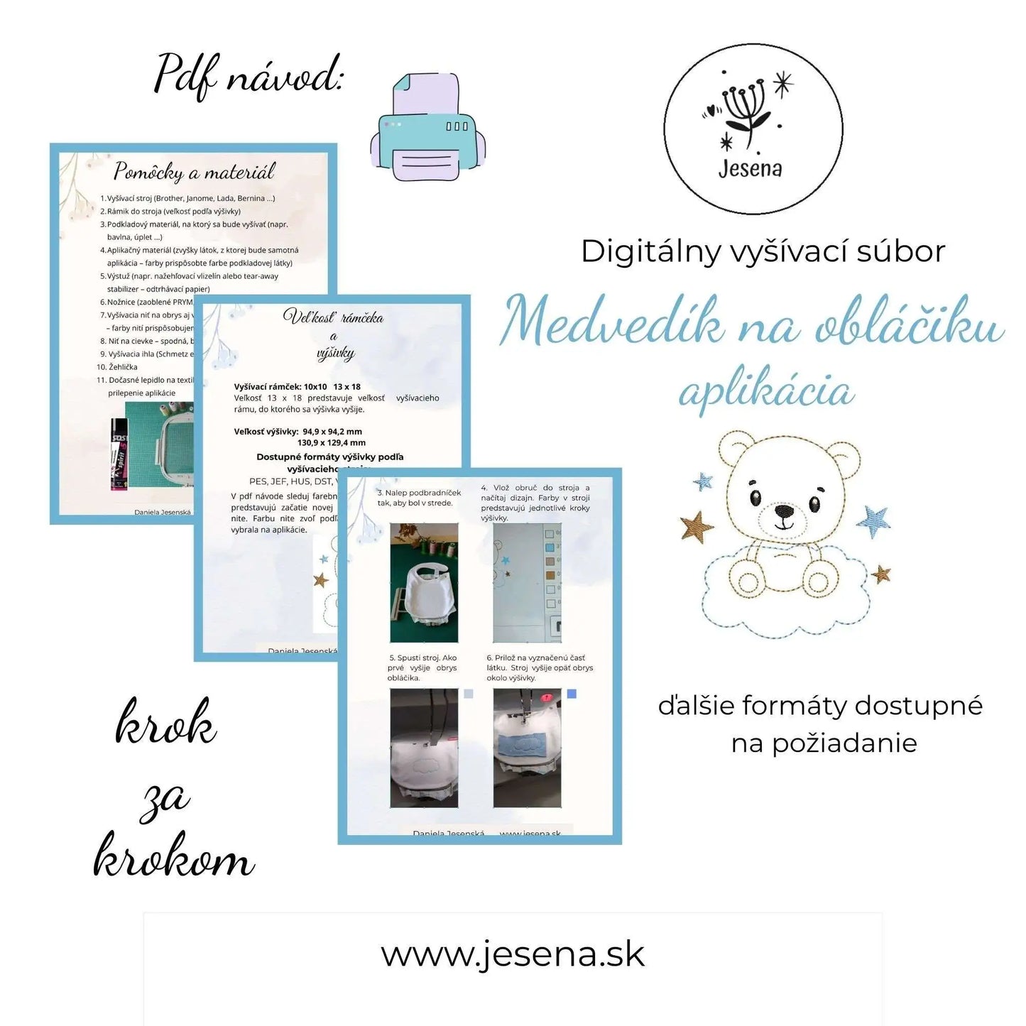 medvedik na oblaciku navod