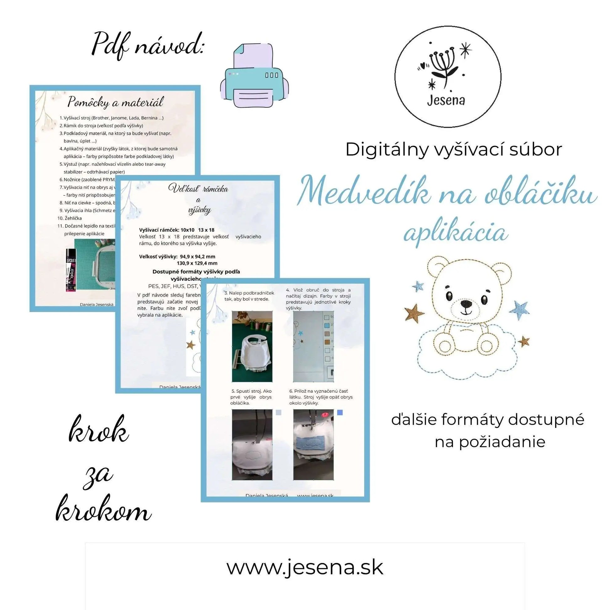 medvedik na oblaciku navod