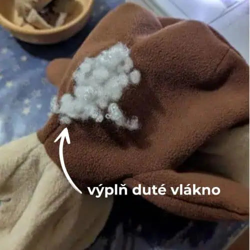 vnútorná výplň v mackovi