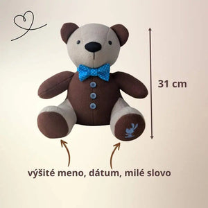 medvedik v sede 31 cm