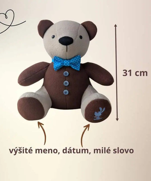 medvedik v sede 31 cm